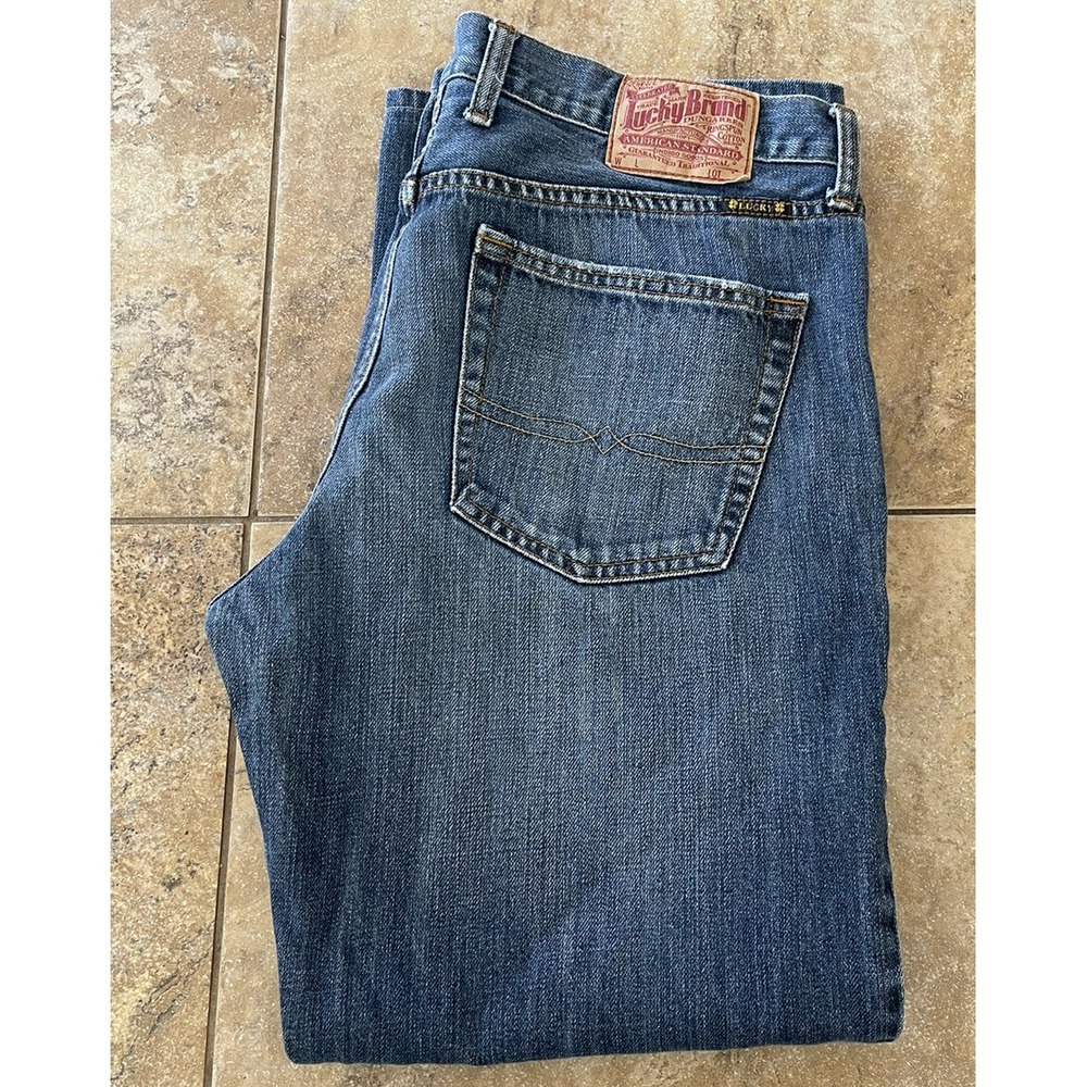 Lucky Brand By Gene Montesano Long Inseam Sz 34X29  Jeans